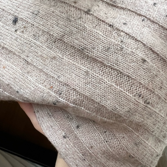 MADEWELL mauve knit mock neck sweater - Picture 2 of 4